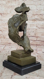 Abstract "Silence" Bronze Sculpture – Dali Modern Art Decor