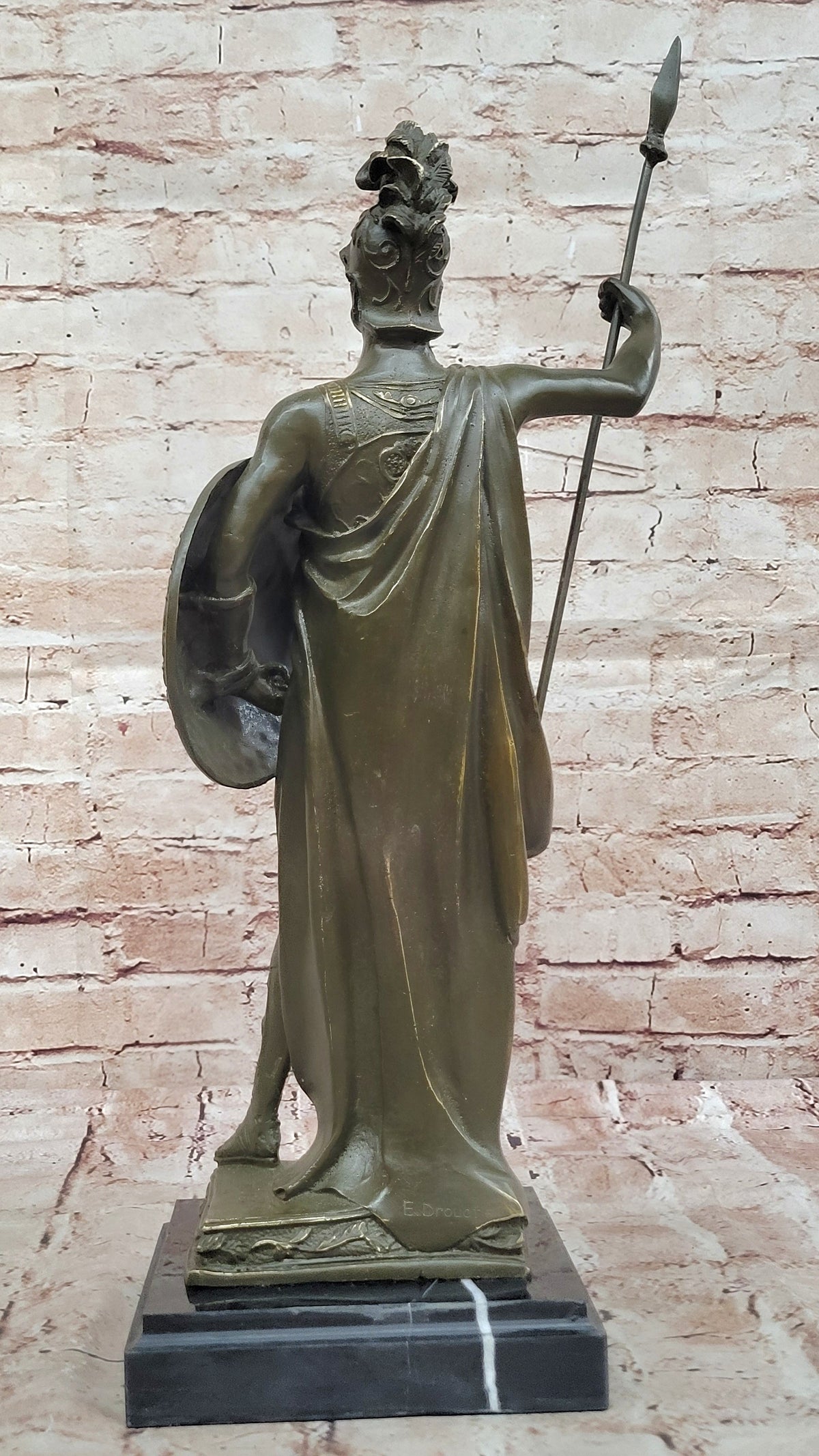 King Leonidas Greek Spartan Warrior Achilles - Bronze Hero Sculpture Statue