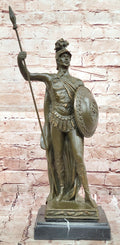 King Leonidas Greek Spartan Warrior Achilles - Bronze Hero Sculpture Statue