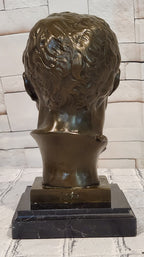 Bronze Bust Sculpture of Renaissance Artist Michelangelo