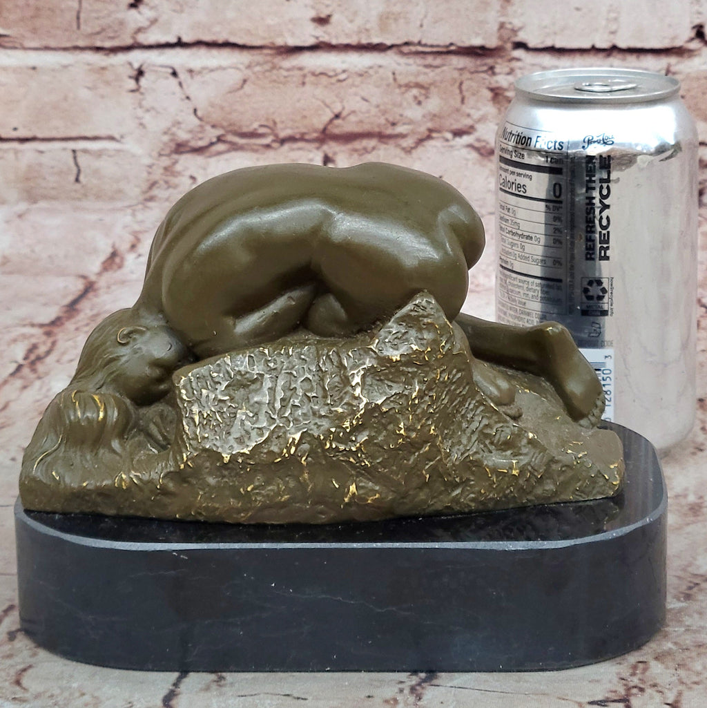 Bronze La Danaide Statue Rodin Classical Nude Sculpture Decor