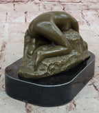 Bronze La Danaide Statue Rodin Classical Nude Sculpture Decor
