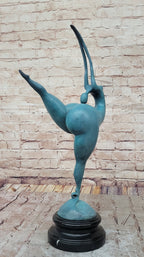 Curvy Full Figure Nude Female Fertility Dancer Sculpture Abstract Art by Milo