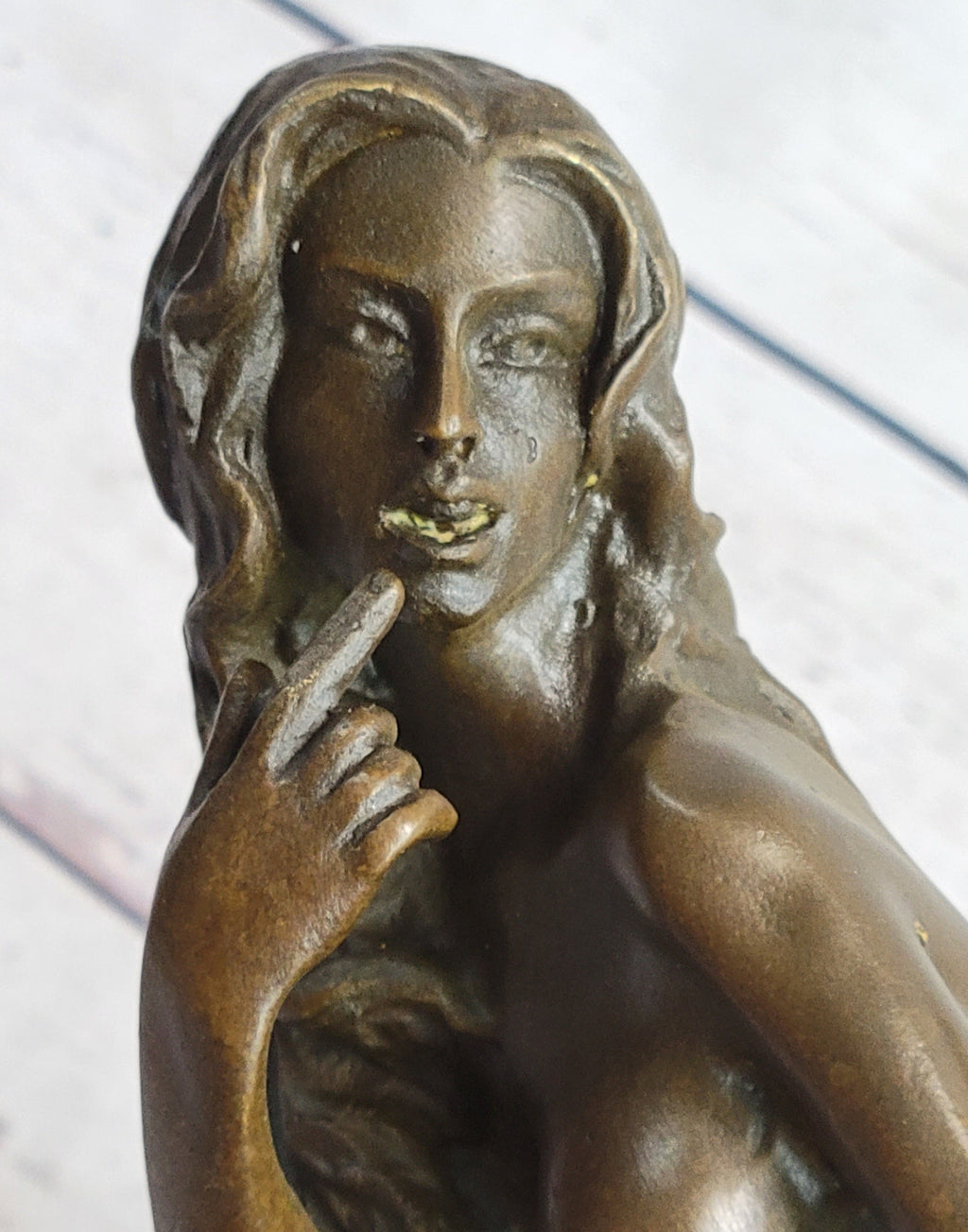 Standing Doggystyle Erotic Nude Bronze Sexual Sculpture Statue by J. Mavchi