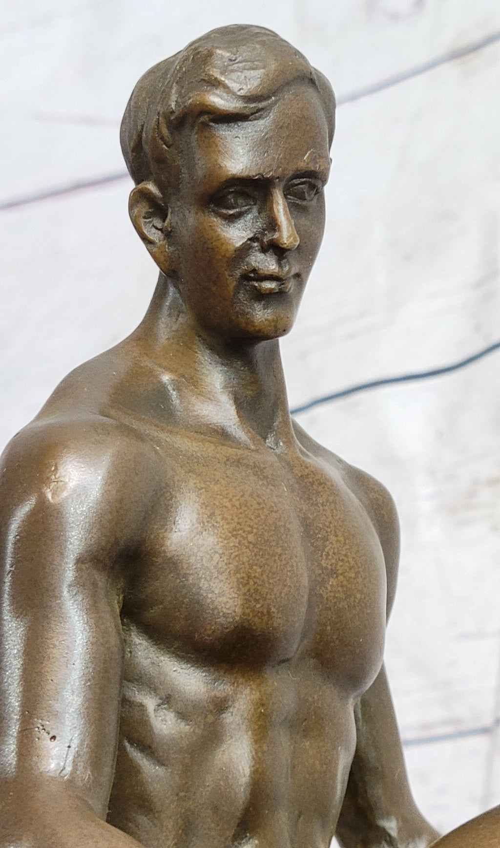 Standing Doggystyle Erotic Nude Bronze Sexual Sculpture Statue by J. Mavchi