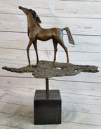 Hand Made Salvador Dali Abstract Horse Modern Artwork Bronze Sculpture Figurine