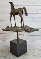Hand Made Salvador Dali Abstract Horse Modern Artwork Bronze Sculpture Figurine