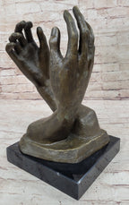 The Cathedral By Rodin, Rodin Classical Sculpture Genuine Bronze Sculpture Statue