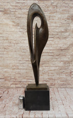 Mid-Century Modern Bronze Sculpture – Organic Abstract Design