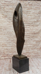 Mid-Century Modern Bronze Sculpture – Organic Abstract Design