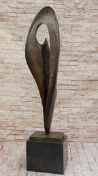 Mid-Century Modern Bronze Sculpture – Organic Abstract Design