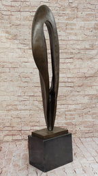 Mid-Century Modern Bronze Sculpture – Organic Abstract Design