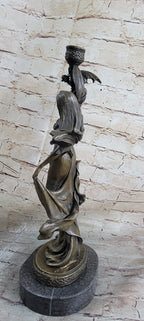Dragon Lady Bronze Sculpture - Fantasy Mythological Art