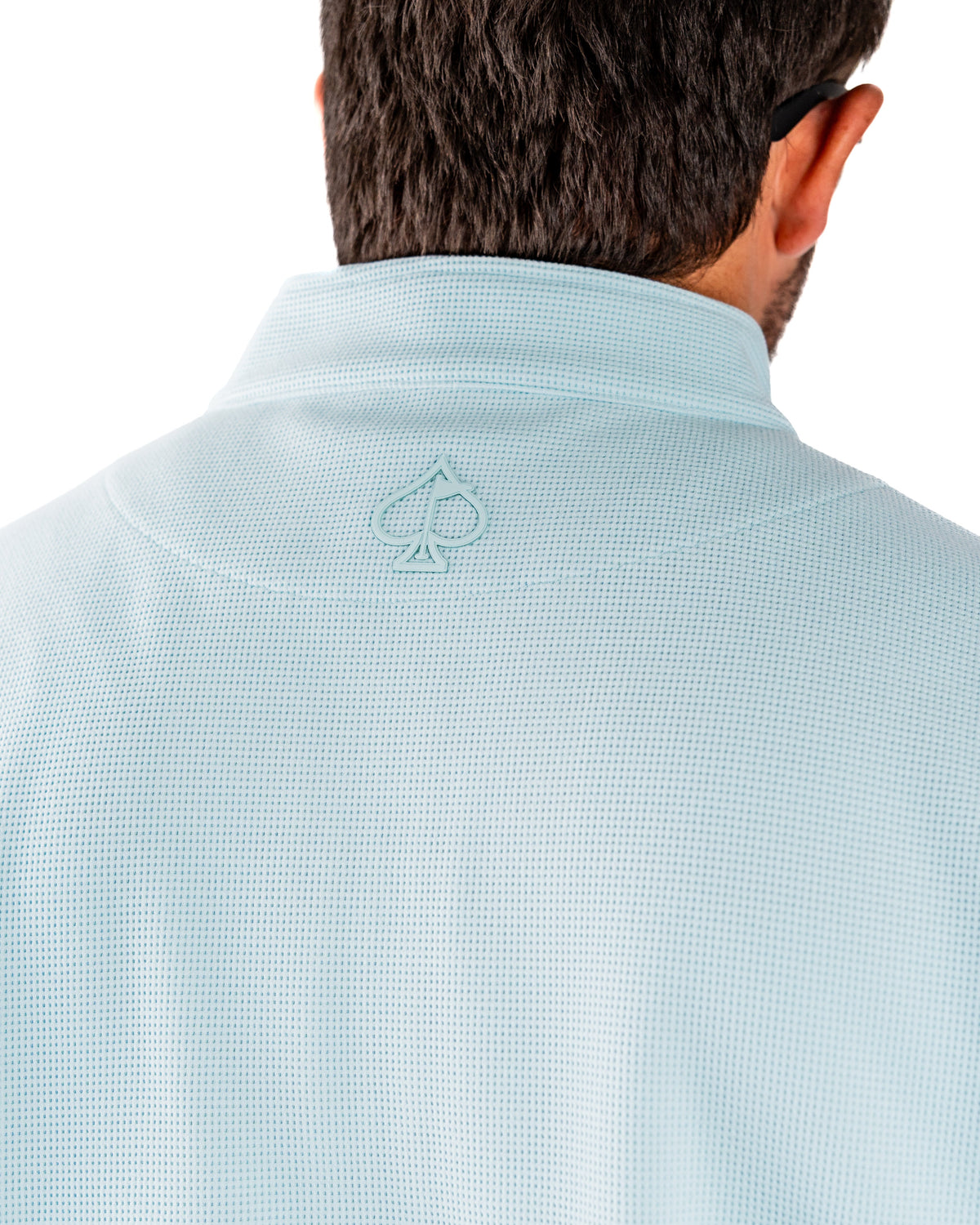 Player Preferred™ Waffle Grid Pullover - Ice Blue