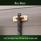 DriVR Elite Chrome - Stepped Steel Weighted Golf Club  - Compatible with Quest 2, 3/3s, and Pro