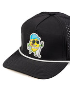 Lemon Guy - Perforated Rope Hat