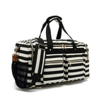 Flash Sale Canvas Travel Bag Canvas Duffle Bag Canvas Leather Overnight Bag