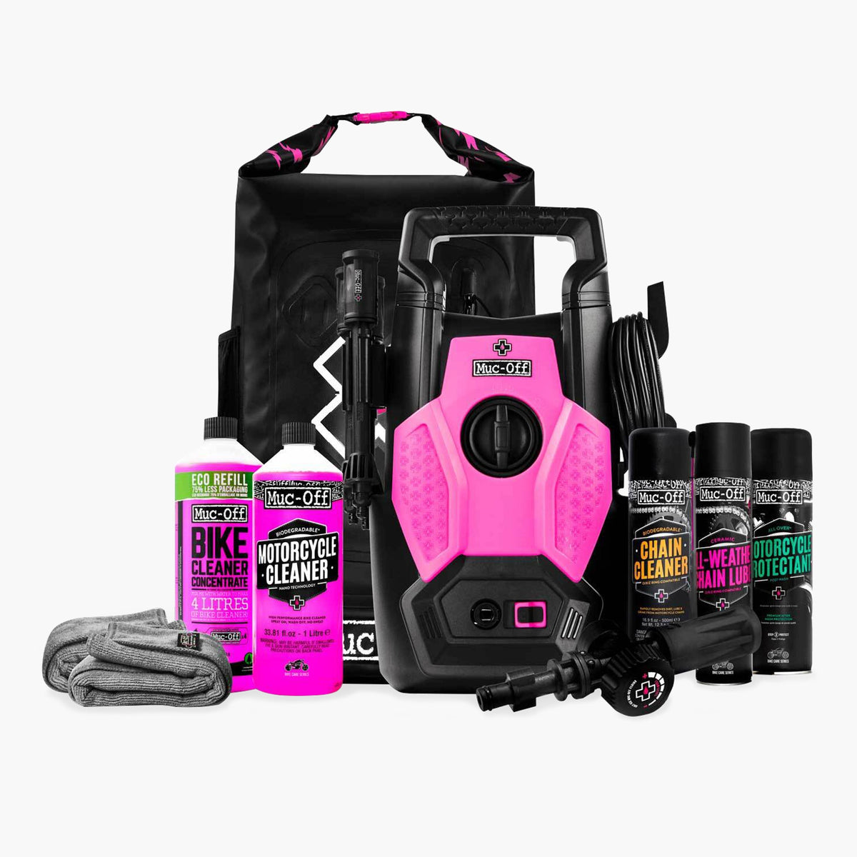 Pressure Washer Motorcycle Bundle
