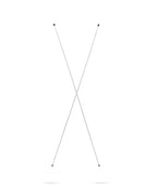 Pins Alignment Sticks (Set of 2) - White