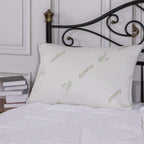 Bamboo Memory Foam Pillow with Removable Cover