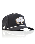 Perforated Rope Hat - Great White Buffalo