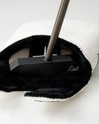 White Out Ace of Spades - Center Shaft Mallet Putter Cover