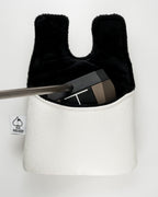 White Out Ace of Spades - Center Shaft Mallet Putter Cover
