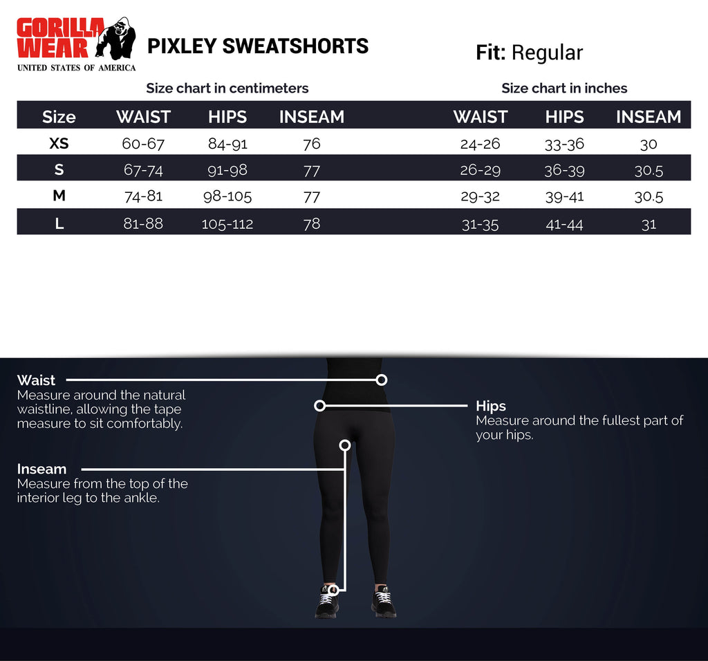 Pixley Sweatshorts - Black