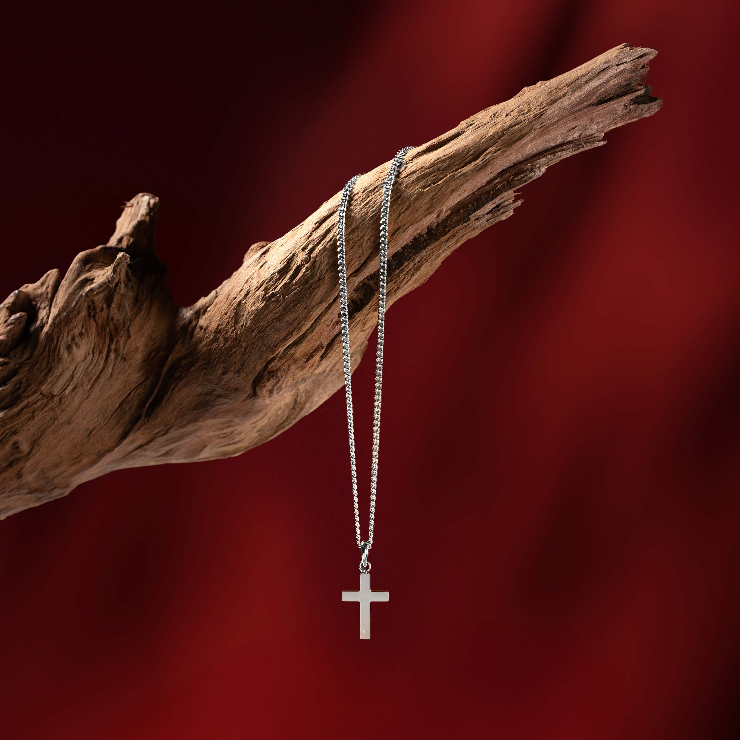 Petite Cross - Silver
