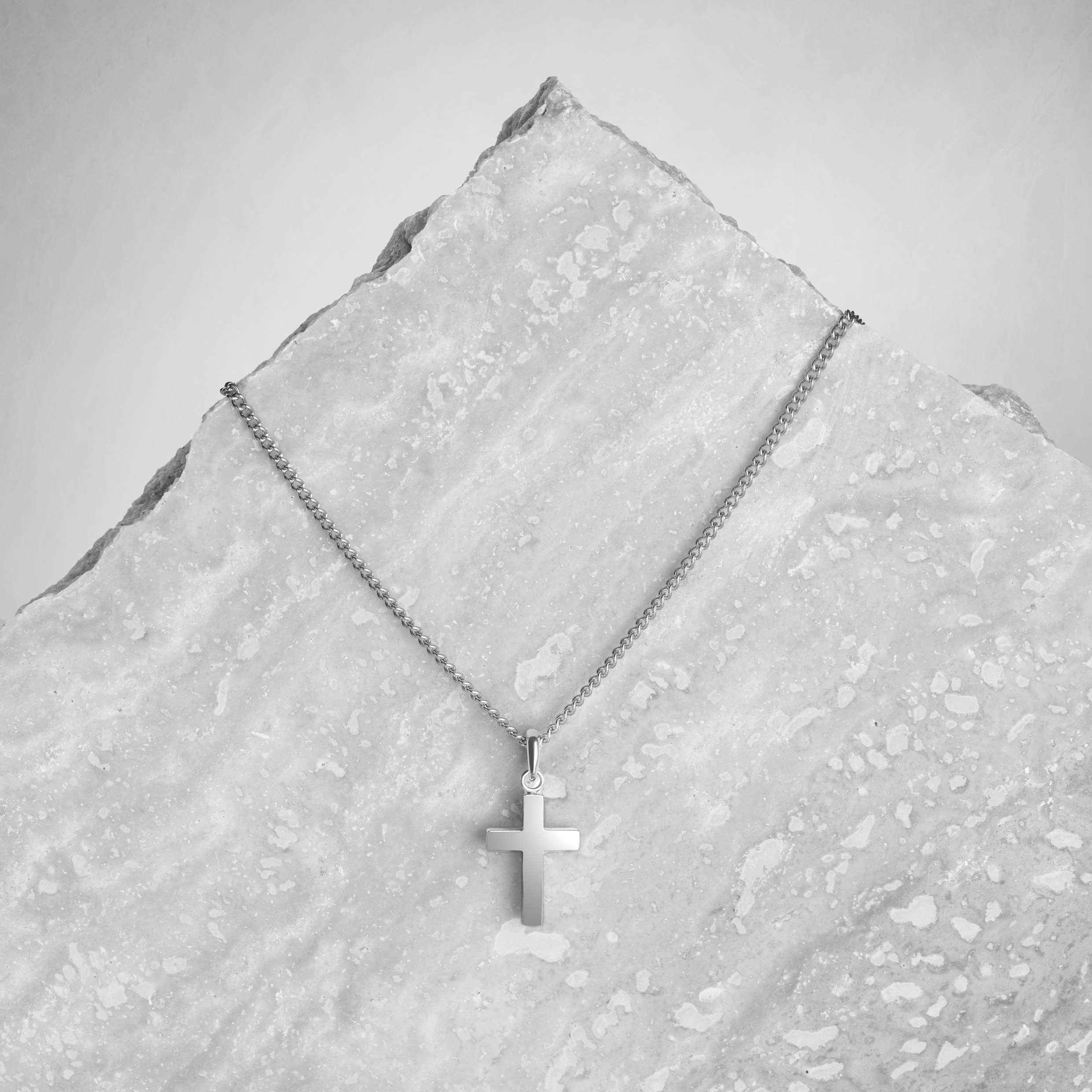 Petite Cross - Silver