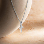 Petite Cross - Silver