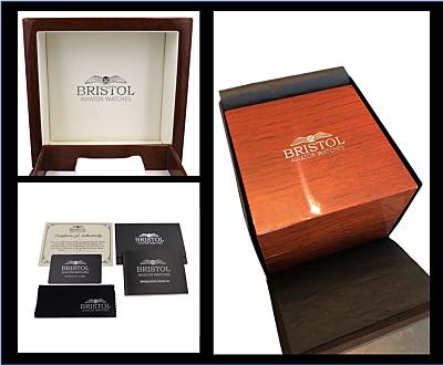 R6753 - Our Spitfire R6753 Tribute - Stainless Steel, Brush Finish, Brown Leather Band