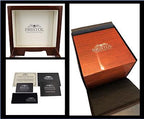 R6753 - Our Spitfire R6753 Tribute - Stainless Steel, Brush Finish, Brown Leather Band