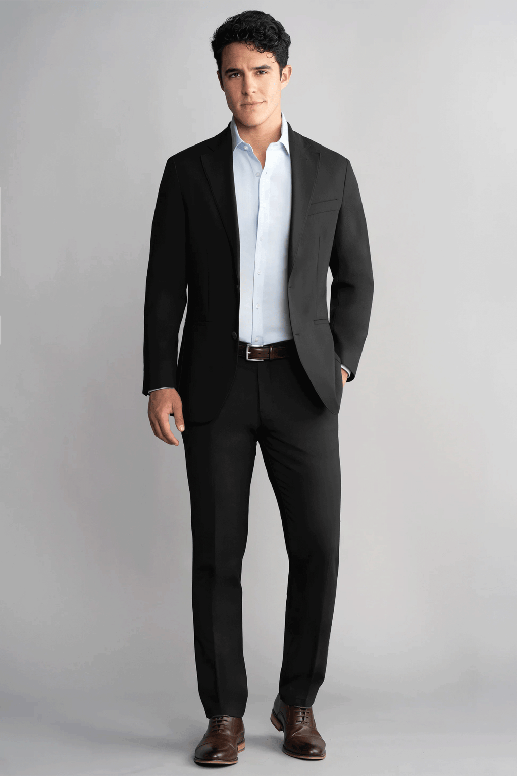 Hybrid Wool Blazer // Black