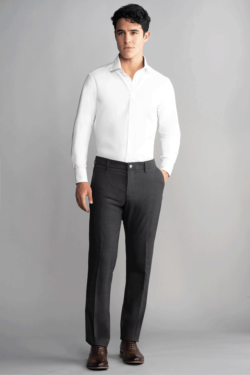 Hybrid Wool Blazer // Grey Heather