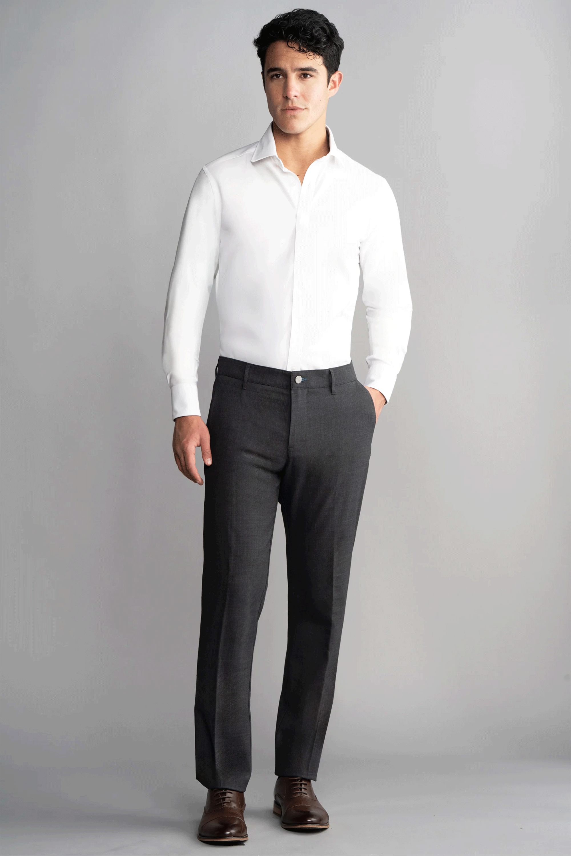 Hybrid Wool Blazer // Grey Heather
