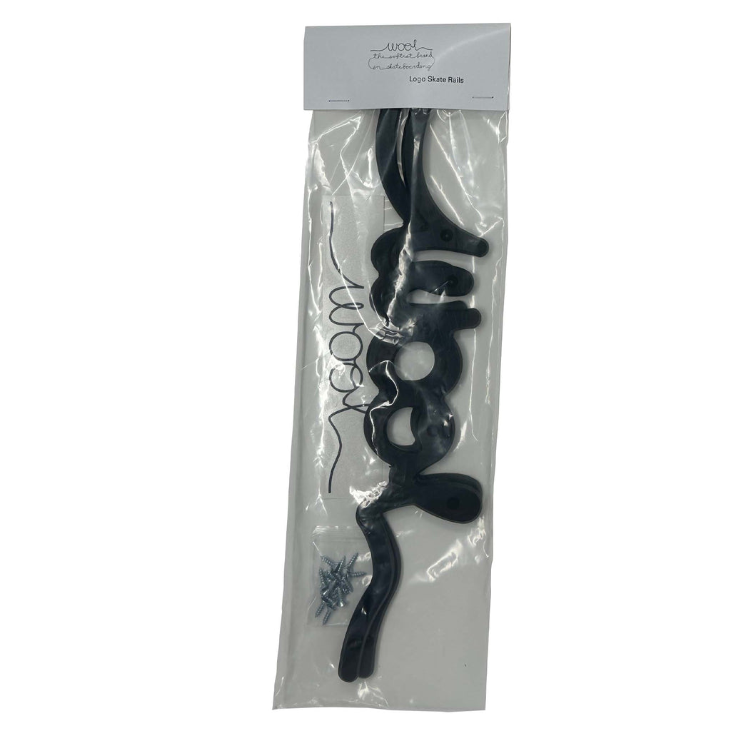 Wool Logo Skateboard Rails