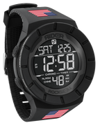 Coliseum Fit™ Flags of The World Edition N-Z (Phantom Black) Watch