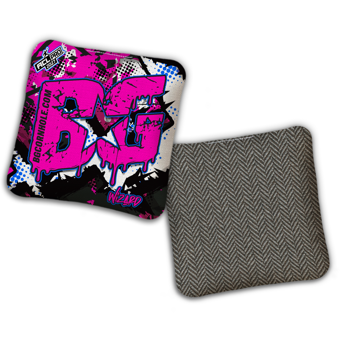 2027 ACL - BG Multiple Bag Models "X-STREME" - Pro Stamped Cornhole Bags - SET OF 4 BAGS