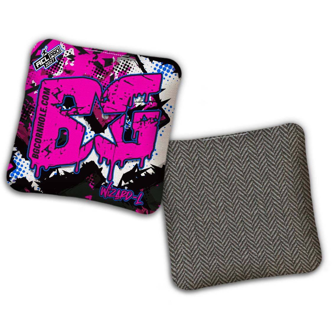 2027 ACL - BG Multiple Bag Models "X-STREME" - Pro Stamped Cornhole Bags - SET OF 4 BAGS