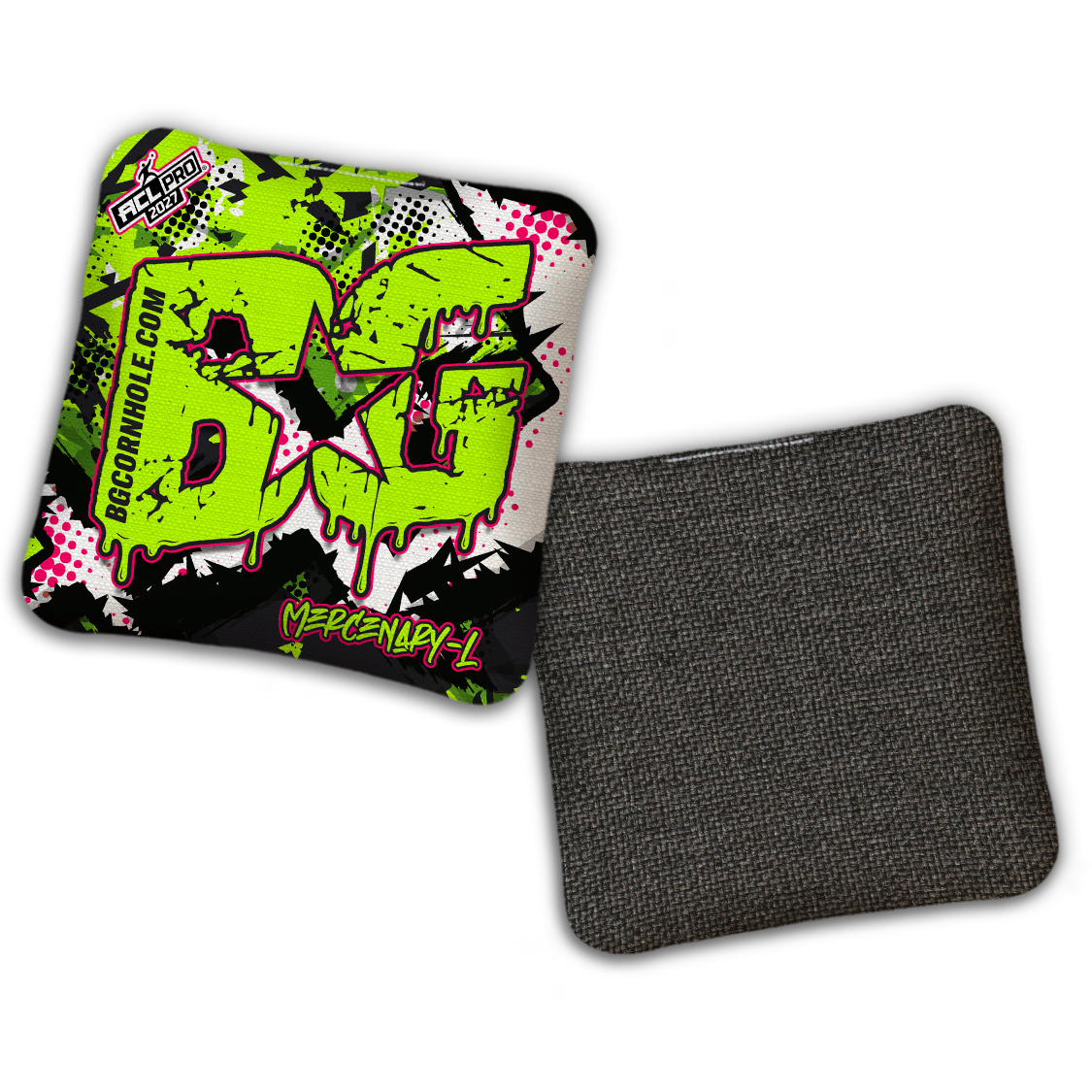 2027 ACL - BG Multiple Bag Models "X-STREME" - Pro Stamped Cornhole Bags - SET OF 4 BAGS