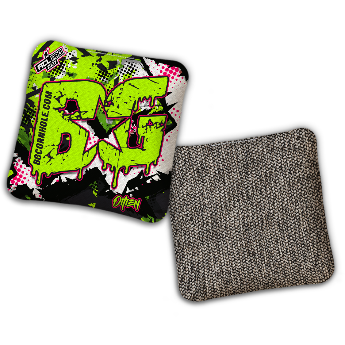 2027 ACL - BG Multiple Bag Models "X-STREME" - Pro Stamped Cornhole Bags - SET OF 4 BAGS