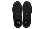 CALTO - X2690 - 2.8 Inches Taller (Black/Black Sole) - Lightweight Sporty Sneakers