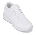 CALTO - X2691 - 2.8 Inches Taller (White/White Sole) - Lightweight Sporty Sneakers