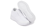 CALTO - X2691 - 2.8 Inches Taller (White/White Sole) - Lightweight Sporty Sneakers