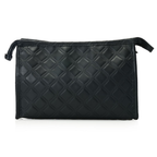 Dr. Susan Spell Black Quilted Cosmetic Bag