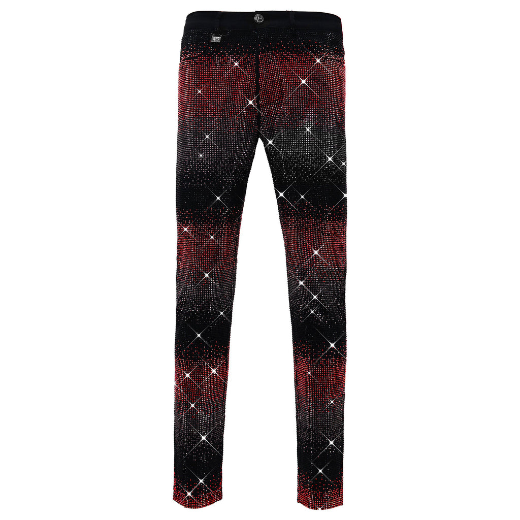 Barocco Stage Blaze Men's Pants - Black/Red