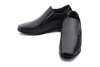 CALTO - Y3023 - 3 Inches Taller (Black) - Slip-On Leather Dress Shoes