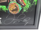 Floyd Money Mayweather Jr. Signed I Fight For the Check Framed Canvas  BAS