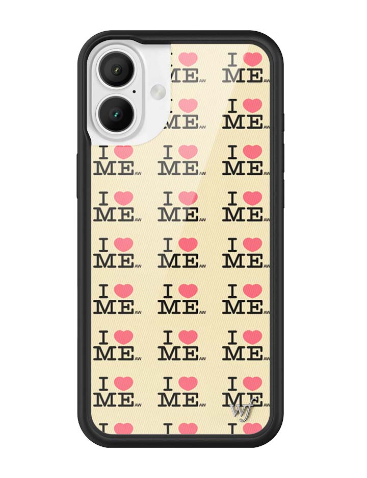 I Heart Me | Yellow iPhone Case